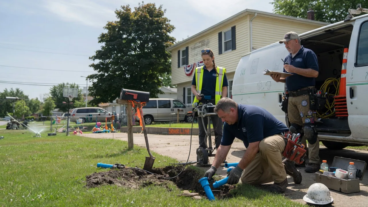 Slab Leak Repair in Lansing, WV near me